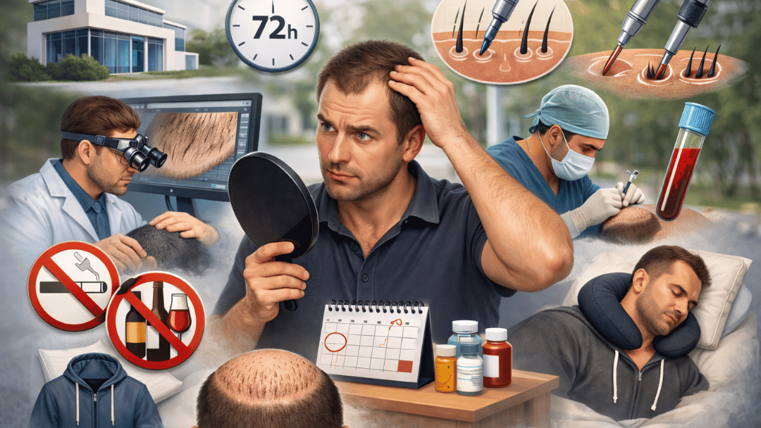 12 Belangrijke Regels voor Iedereen die Voor het Eerst een Haartransplantatie Laat Doen